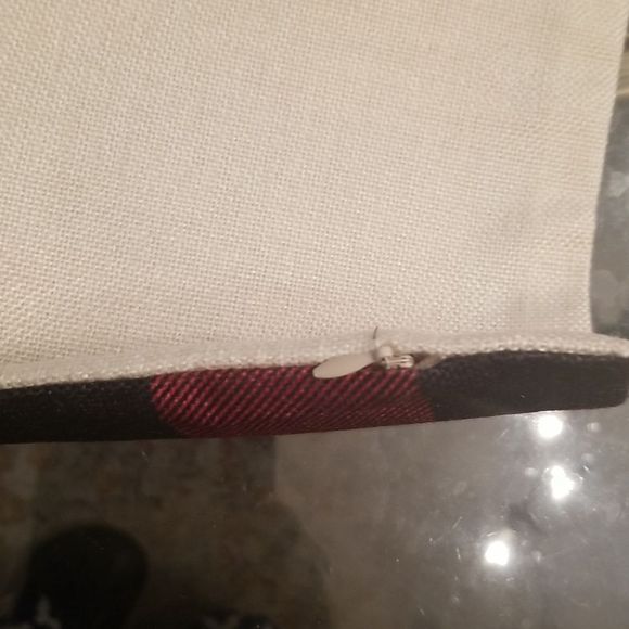 Buffalo Plaid Christmas Pillow Covers Set of 2 "This is Us" & "Merry & Bright" - Picture 6 of 11